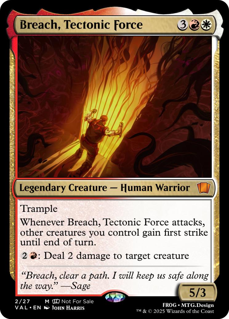 Breach MTG Card