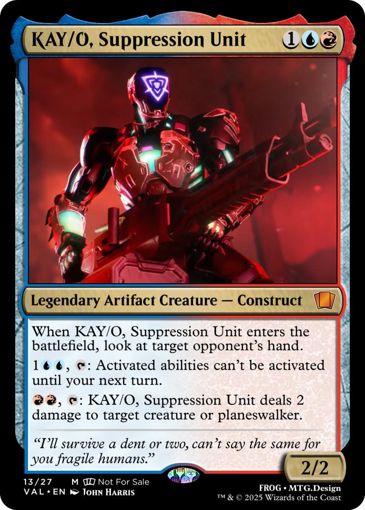 KAY/O MTG Card