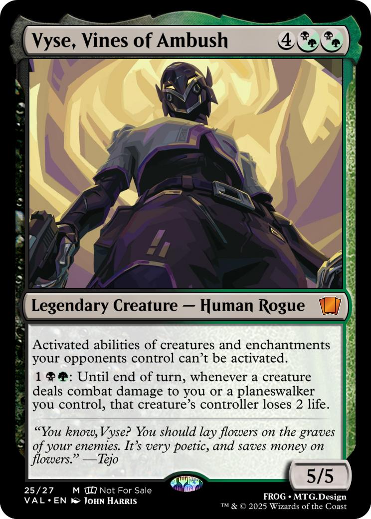 Vyse MTG Card