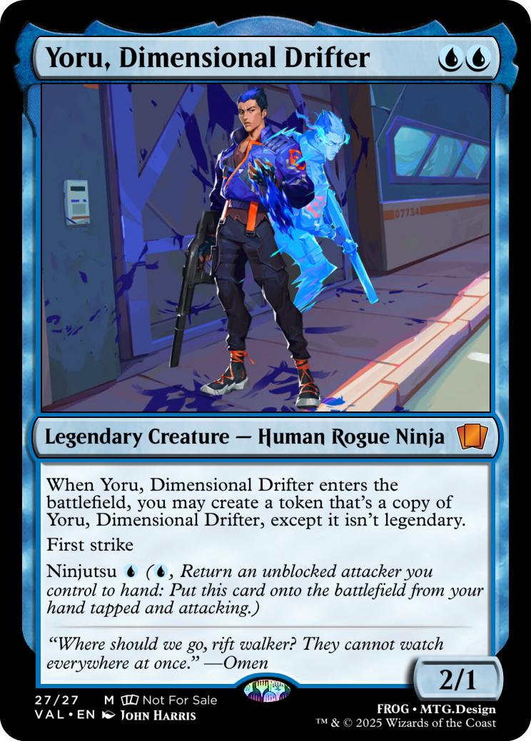Yoru MTG Card